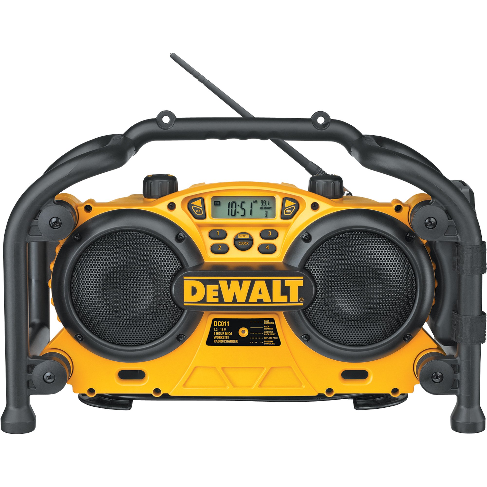 FREE SHIPPING — DEWALT Cordless Jobsite AM/FM Radio — Model# DC011